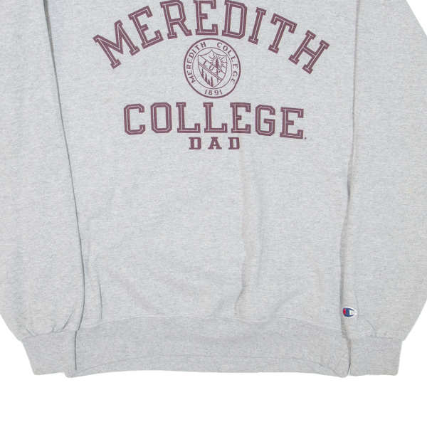 CHAMPION Meredith College Dad Mens Sweatshirt Grey USA M Online