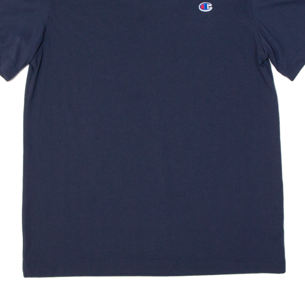 CHAMPION Mens T-Shirt Blue S Discount