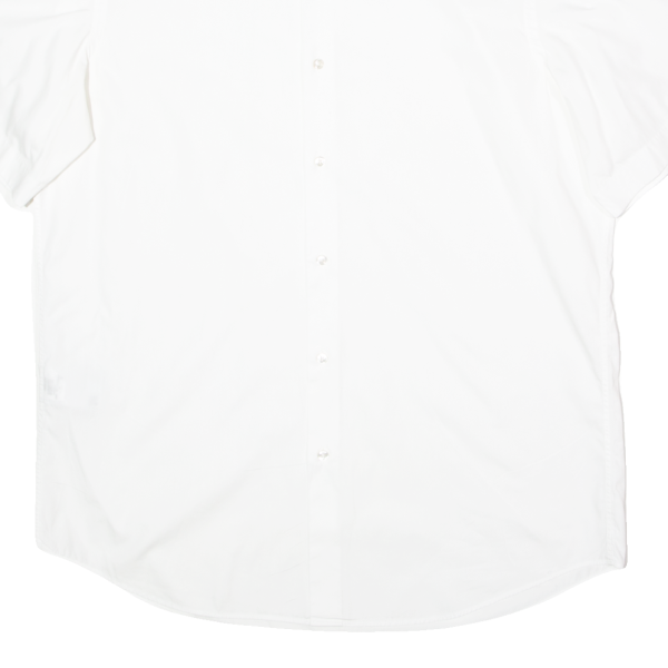 BOSS Cinzio Mens Plain Shirt White L Online Sale