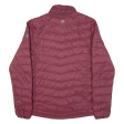 SHERPA Insulated Mens Puffer Jacket Maroon S For Cheap