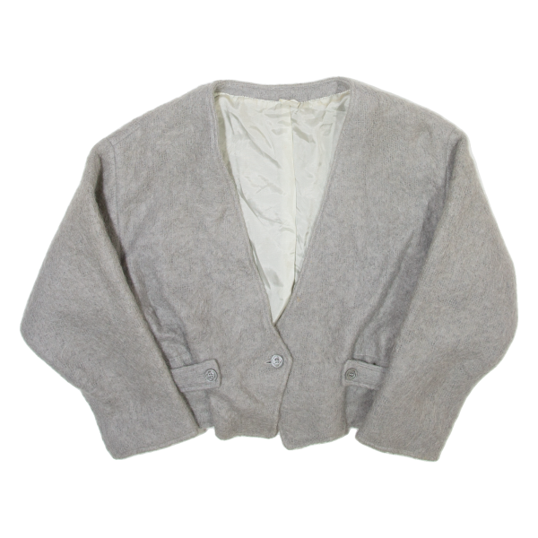 Womens Blazer Jacket Grey XS For Sale