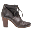 ALBERTO FERMANI Heeled Ankle Boots Brown Leather Womens UK 4 Fashion