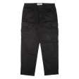 TRAILER Cargo Mens Trousers Black Regular Tapered W38 L32 Online