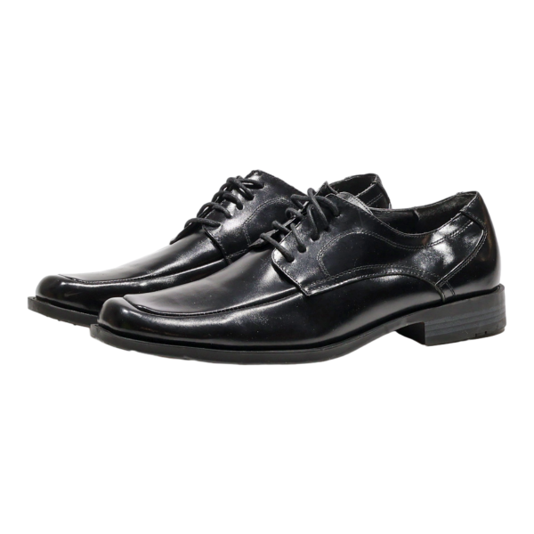 STACY ADAMS Oxford Shoes Black Leather Mens UK 8.5 on Sale