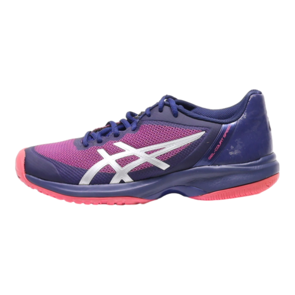 ASICS Sneaker Trainers Blue Synthetic Womens UK 5 Sale