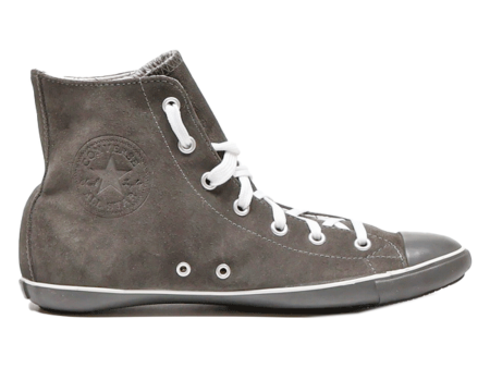 CONVERSE High Top Trainers Grey Canvas Womens UK 5 on Sale