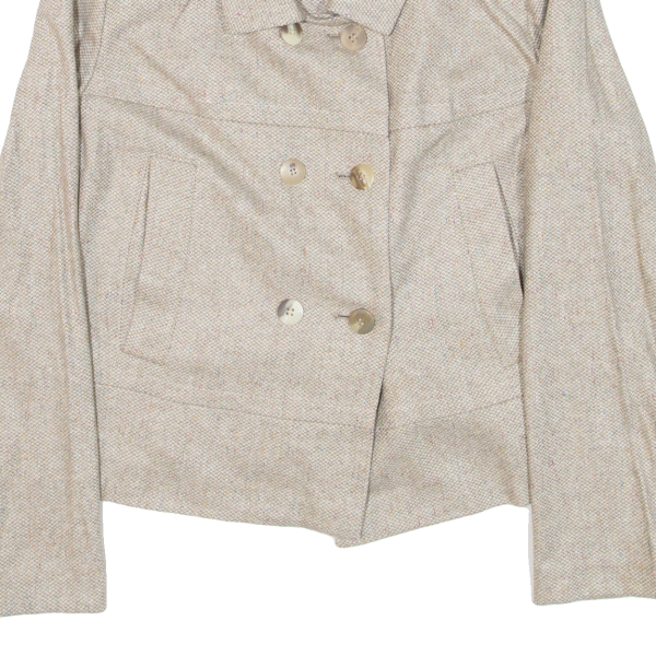 Womens Blazer Jacket Beige S Cheap