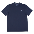 CHAMPION Mens T-Shirt Blue S Discount