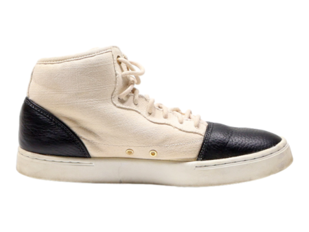 AIR JORDAN High Top Trainers Cream Synthetic Girls UK 6.5 on Sale