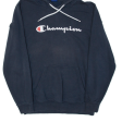 CHAMPION Mens Blue Hoodie XL Fashion