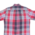 TOMMY HILFIGER Mens Shirt Red Plaid M Fashion