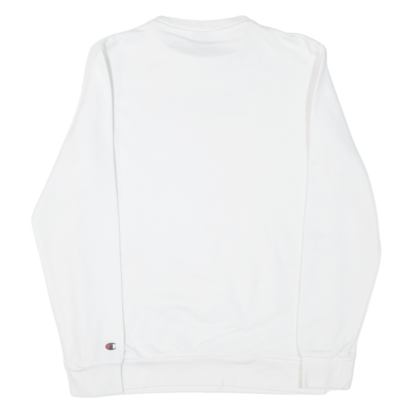 CHAMPION Boys Sweatshirt White XL Discount