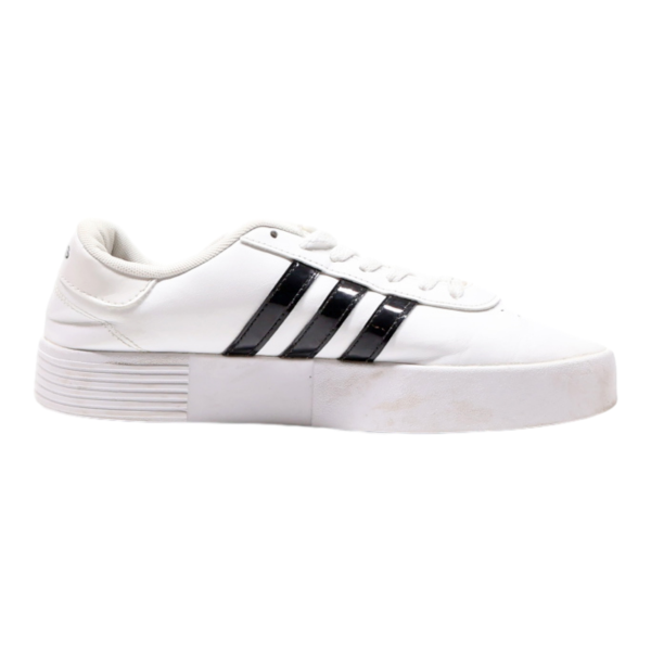 ADIDAS Platform Trainers White Leather Mens UK 5.5 For Sale