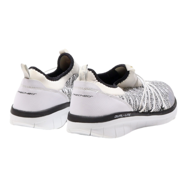 SKECHERS Sneaker Trainers White Synthetic Womens UK 5 Online