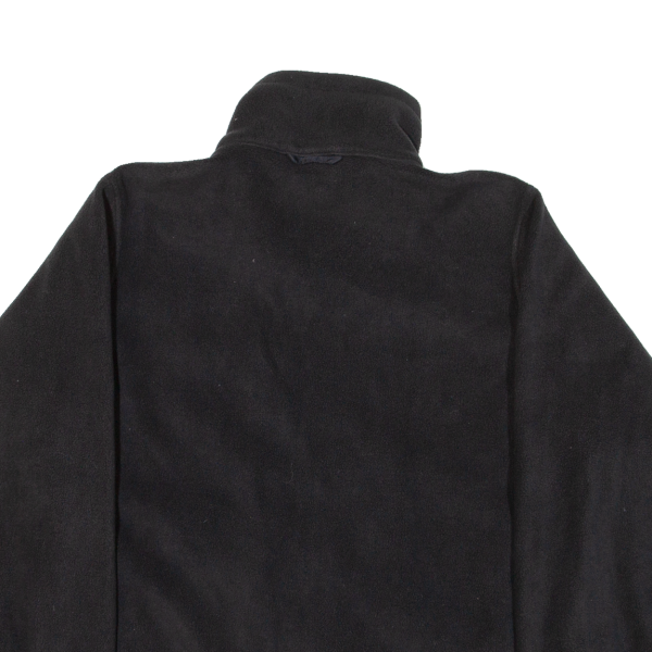 COLUMBIA Womens Fleece Jacket Black S For Sale