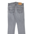 LEVI S 511 Jeans Mens Grey Slim Straight W28 L30 on Sale