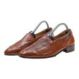 ROMEO Loafer Shoes Brown Leather Mens UK 7.5 Hot on Sale