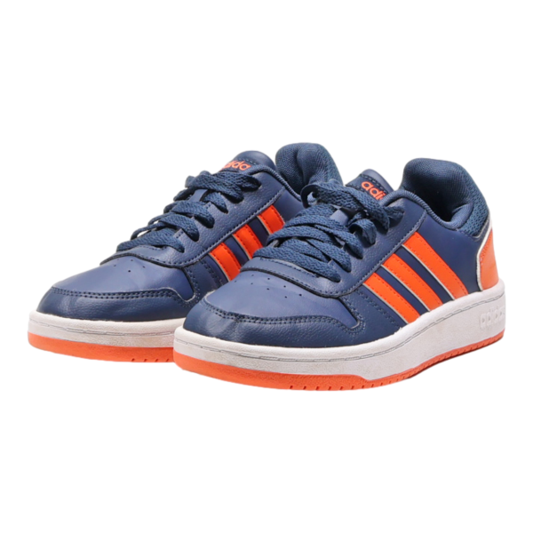 ADIDAS Sneaker Trainers Blue Leather Womens UK 5.5 Hot on Sale