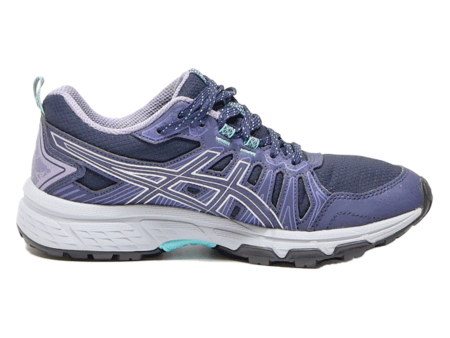 ASICS Gel-Venture 7 Sneaker Trainers Blue Synthetic Womens UK 5 For Discount