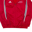 ADIDAS FC Schlieren Mens Track Jacket Red M Fashion