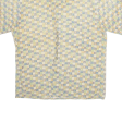 VIA VENETO Mens Shirt Yellow 90s Check L on Sale