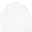 AQUASCUTUM Ruffled Mens Formal Shirt White Long Sleeve L Supply