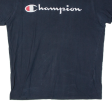 CHAMPION Womens T-Shirt Blue M Online Sale