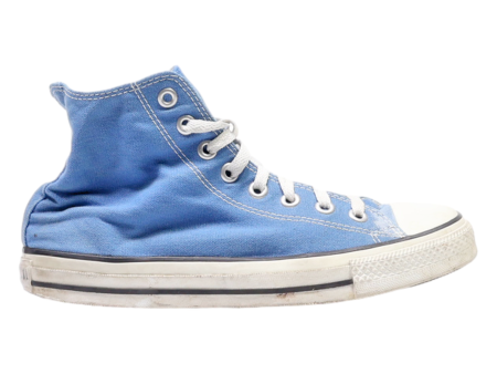 CONVERSE High Top Trainers Blue Canvas Mens UK 5.5 Hot on Sale