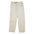 BIAGGINI Outdoor Cargo Mens Trousers Beige Regular Straight Cashmere W31 L31 Discount