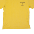 BLACK SQUAD Los Angeles Oversized Mens T-Shirt Yellow USA M Hot on Sale