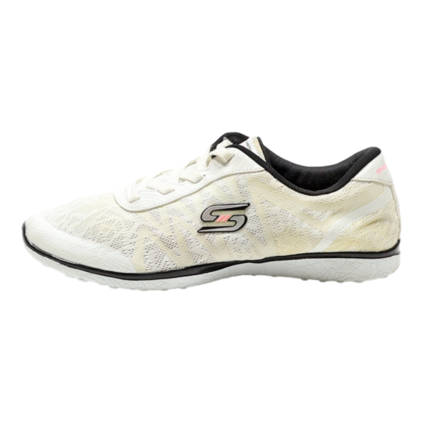 SKECHERS Sport-Active Sneaker Trainers Cream Synthetic Womens UK 8.5 For Sale