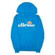 ELLESSE Womens Blue Hoodie UK 10 Online