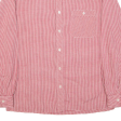 DANY Mens Shirt Red Check Long Sleeve L Online now