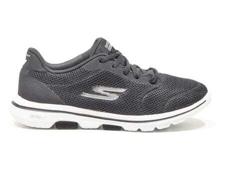 SKECHERS Sneaker Trainers Black Synthetic Womens UK 3 For Discount