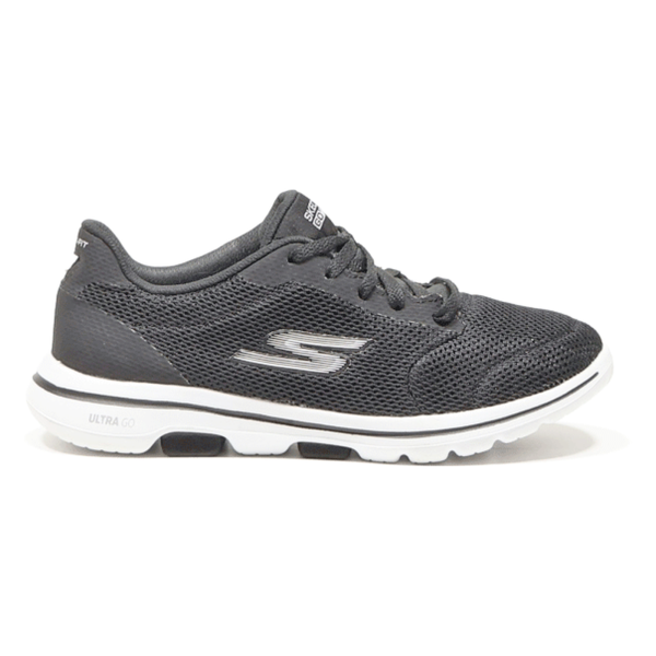 SKECHERS Sneaker Trainers Black Synthetic Womens UK 3 For Discount