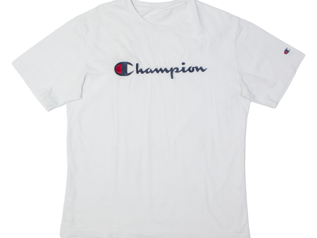 CHAMPION Mens T-Shirt White M Hot on Sale