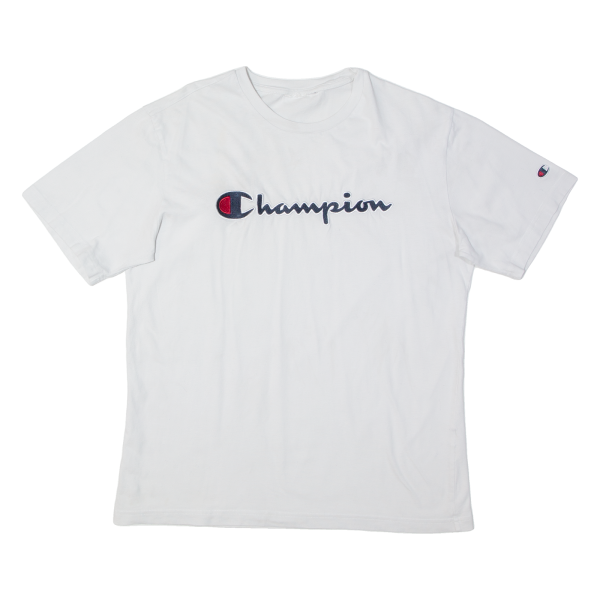 CHAMPION Mens T-Shirt White M Hot on Sale