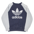 ADIDAS Boys Sweatshirt Blue L Online now