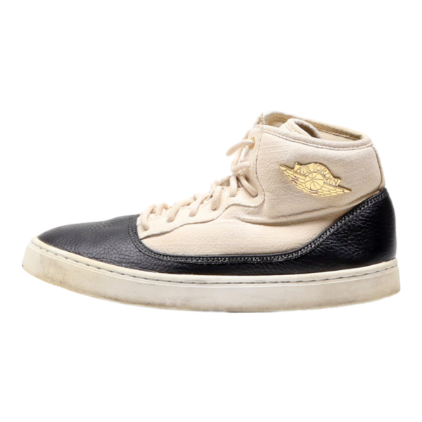 AIR JORDAN High Top Trainers Cream Synthetic Girls UK 6.5 on Sale