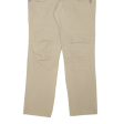 THE HERMIT TO ENDURE Mens Trousers Beige Slim Straight W30 L28 on Sale