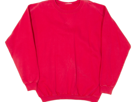 Mens Sweatshirt Red L Sale