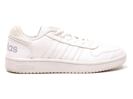 ADIDAS Hoops 2.0 2020 Sneaker Trainers White Leather Womens UK 4.5 For Cheap