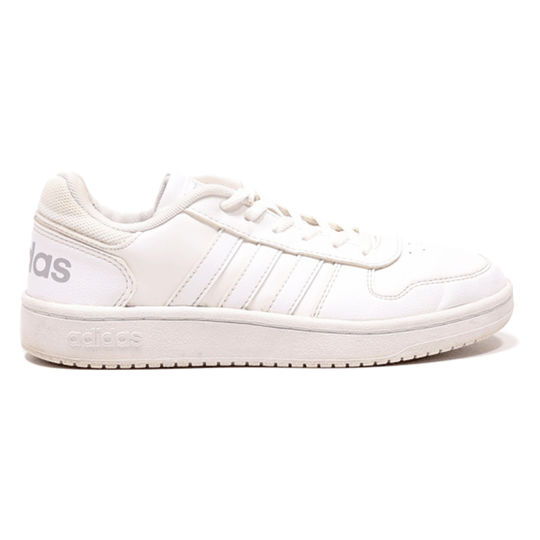 ADIDAS Hoops 2.0 2020 Sneaker Trainers White Leather Womens UK 4.5 For Cheap