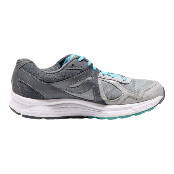 SAUCONY Sneaker Trainers Grey Synthetic Womens UK 8 Sale