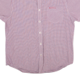 BEN SHERMAN Mens Shirt Red Check M on Sale