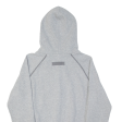 ADIDAS ORIGINALS Womens Grey Hoodie Full Zip UK 12 on Sale