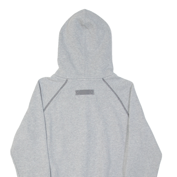 ADIDAS ORIGINALS Womens Grey Hoodie Full Zip UK 12 on Sale