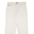 BOSS Mens Trousers Cream Regular Straight W32 L29 For Discount