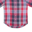 TOMMY HILFIGER Mens Shirt Red Plaid M Fashion