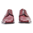 BALLY TOLONES Oxford Shoes Maroon Leather Mens UK 7 Fashion